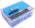 Elvedes V-brake remblokset 70 mm (werkplaatsverpakking van 25 paar)