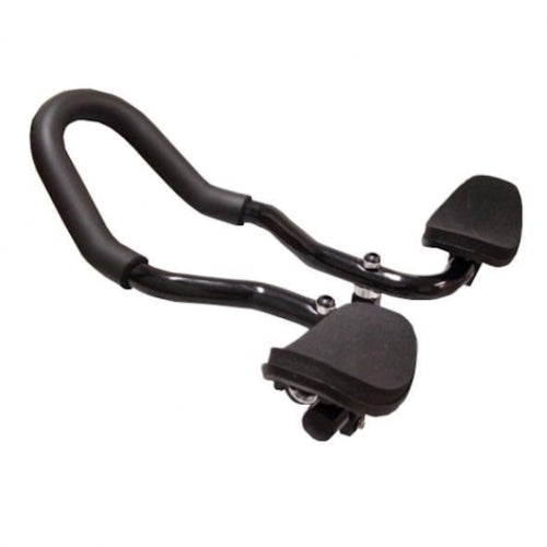 TranzX Stuur acc. opzetstuur zwart jd-802 triathlon 22.2/25.4