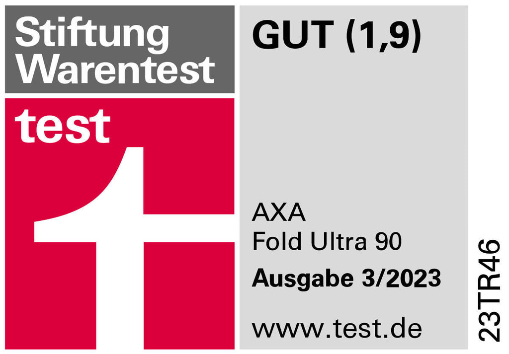 AXA faltschloss "fold ultra" fold.lock fold ultra black