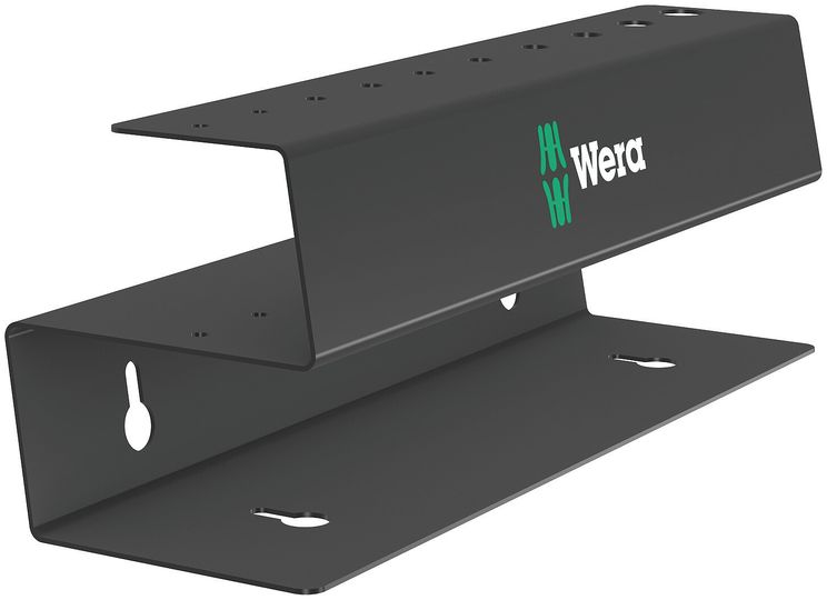 Wera 9605 metalen rek voor t-greep schroevendraaiers, 214 x 78 mm - 05136425001