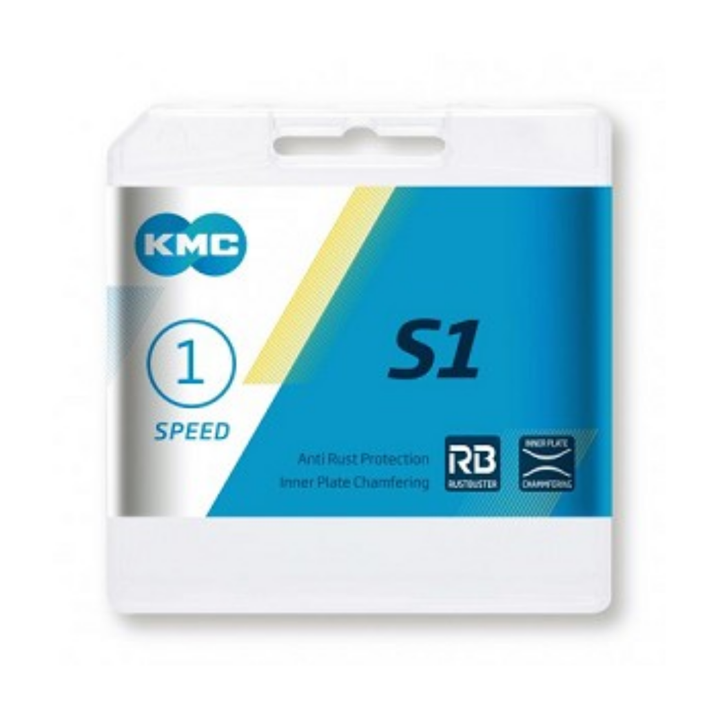 KMC Stadsfiets Fixed Gear Fietsketting 112 schakels zilver