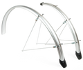 Spatbordset Eurofender Elegance 28 x 46 mm - zilver