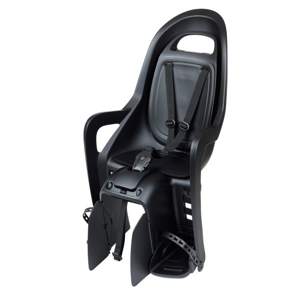 Polisport Plasticos S.A. Polisport achterzitje groovy black serie cfs drager zwart