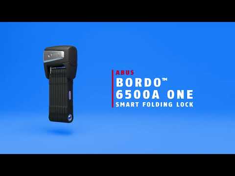 ABUS bordo™ one 6500a vouwslot - art2 fietsslot met alarmfunctie - 110cm - 15 security level