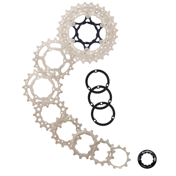 SunRace cassette 11-32t 10 speed metallic