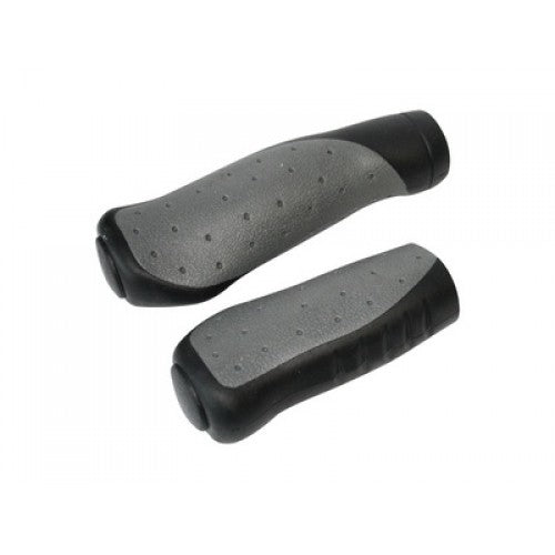 Velo handvat kraton gel 92+130mm, zwart grijs
