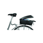 Polisport Topkoffer luxe - zwart (vaste montage op drager)