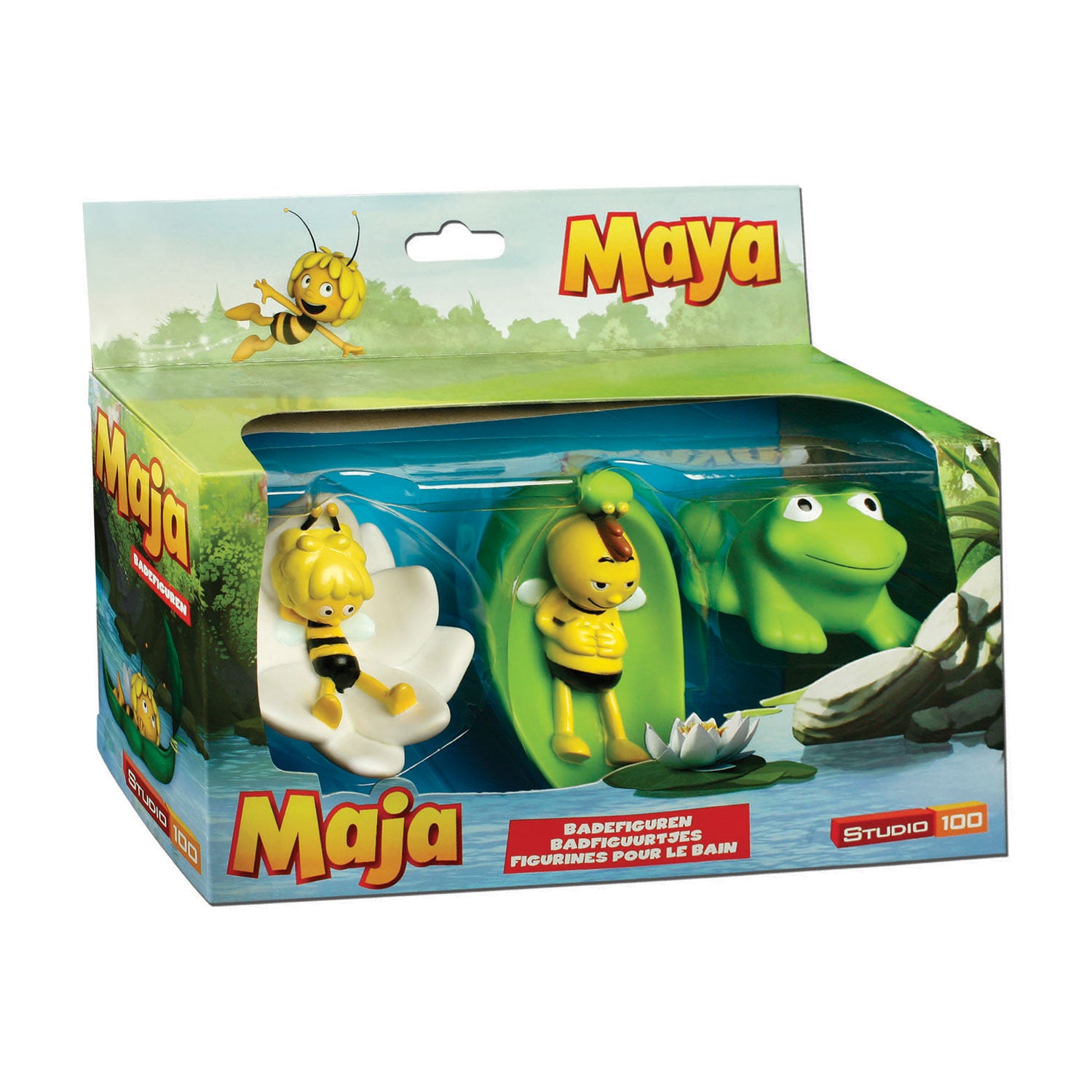 Studio 100 maya de bij badfiguurtjes, 3st.