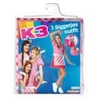 K3 verkleedjurk - 3 biggetjes - 9-11 jaar - verkleedkleding