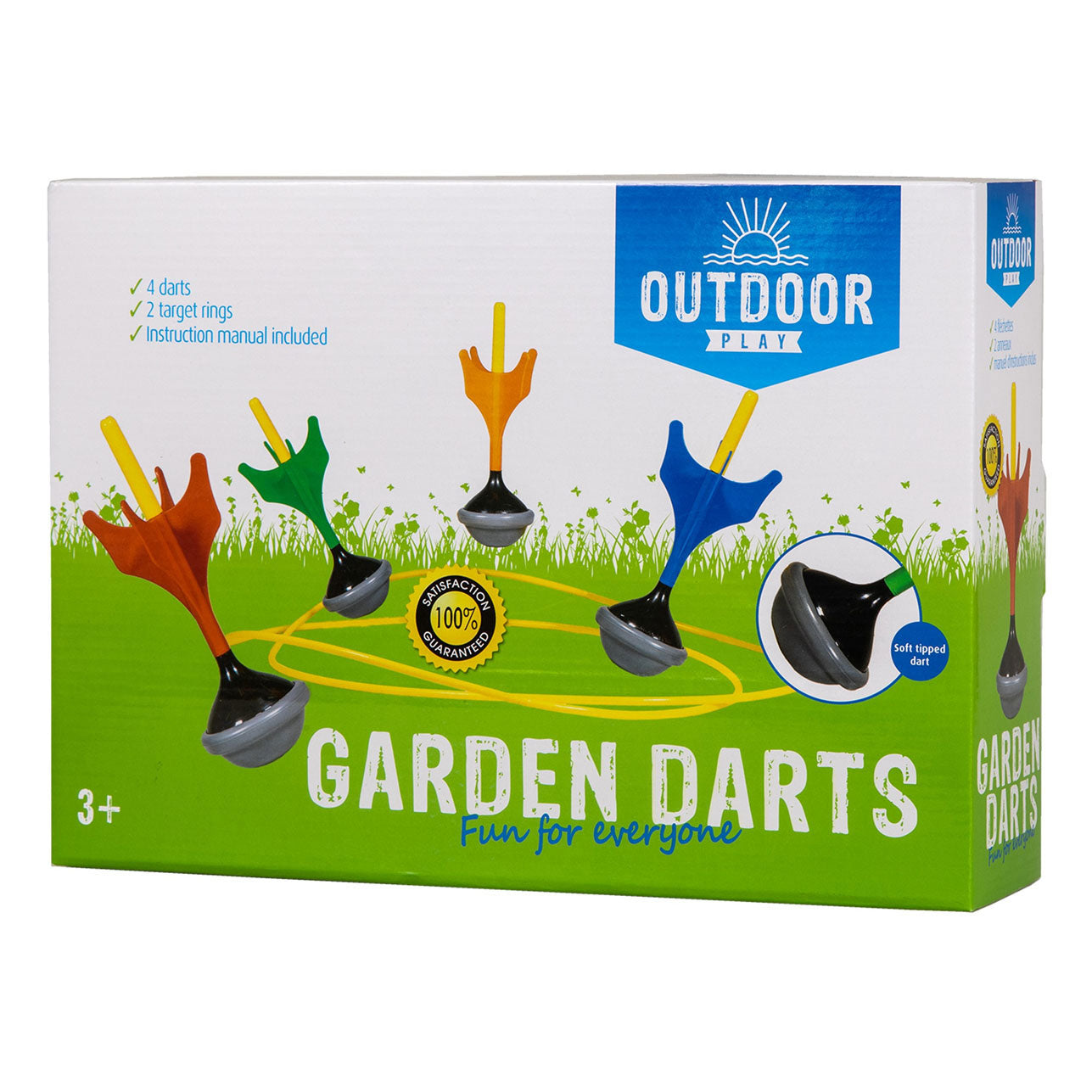 Outdoor play garden darts