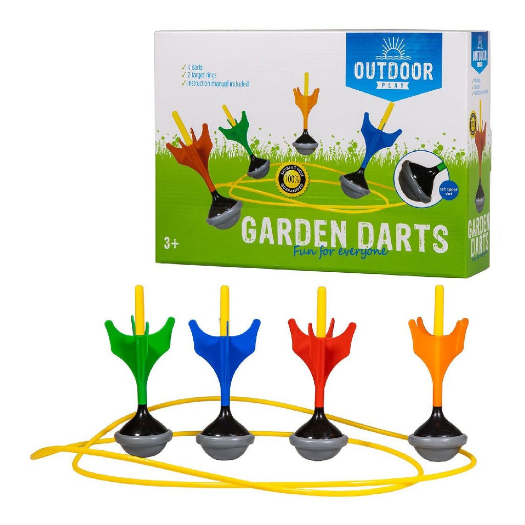 Outdoor play garden darts