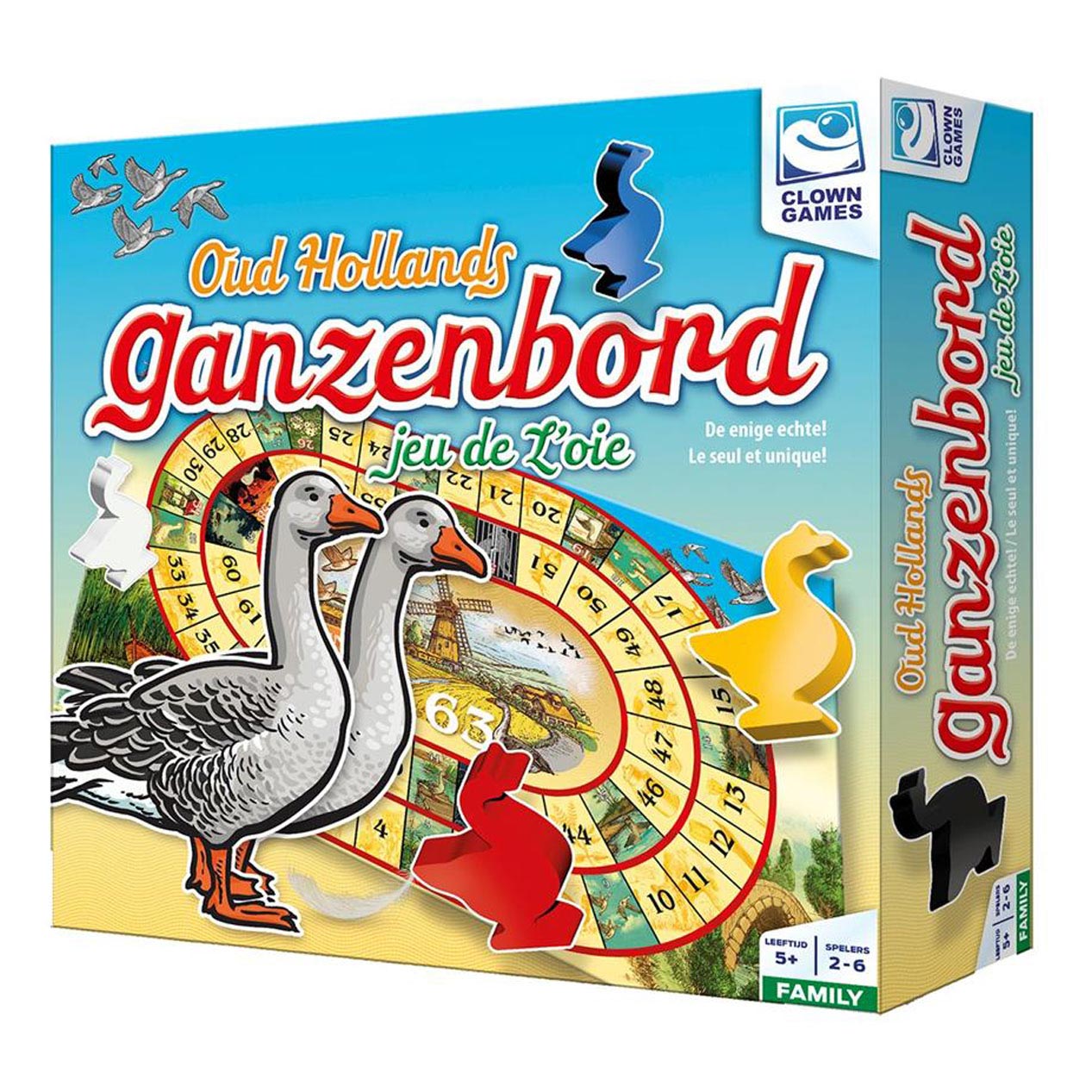 Clown games ganzenbord deluxe