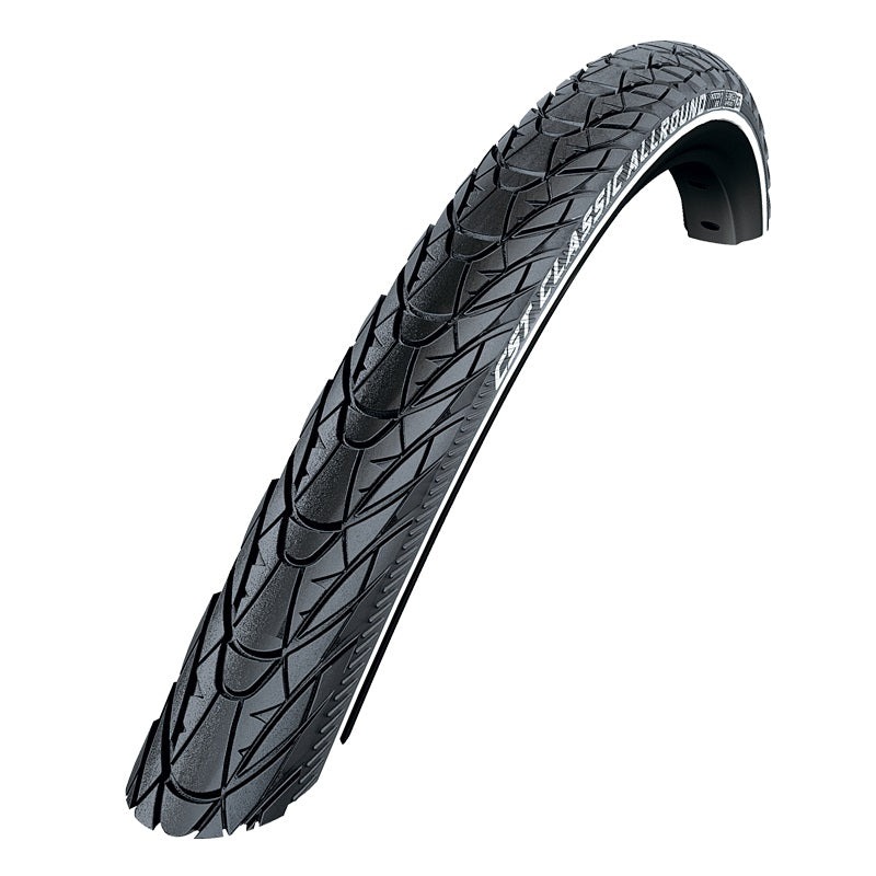 Cst buitenband sensamo allround 28 x 1.75 47-622mm - zwart met reflectie