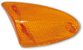 Vparts richtingaanwijzer glas indicator cap front left yellow, 6879