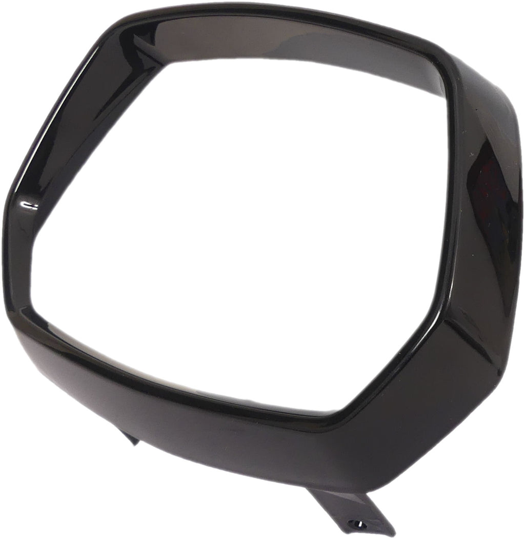 Edge koplamprand vespa sprint - zwart glans