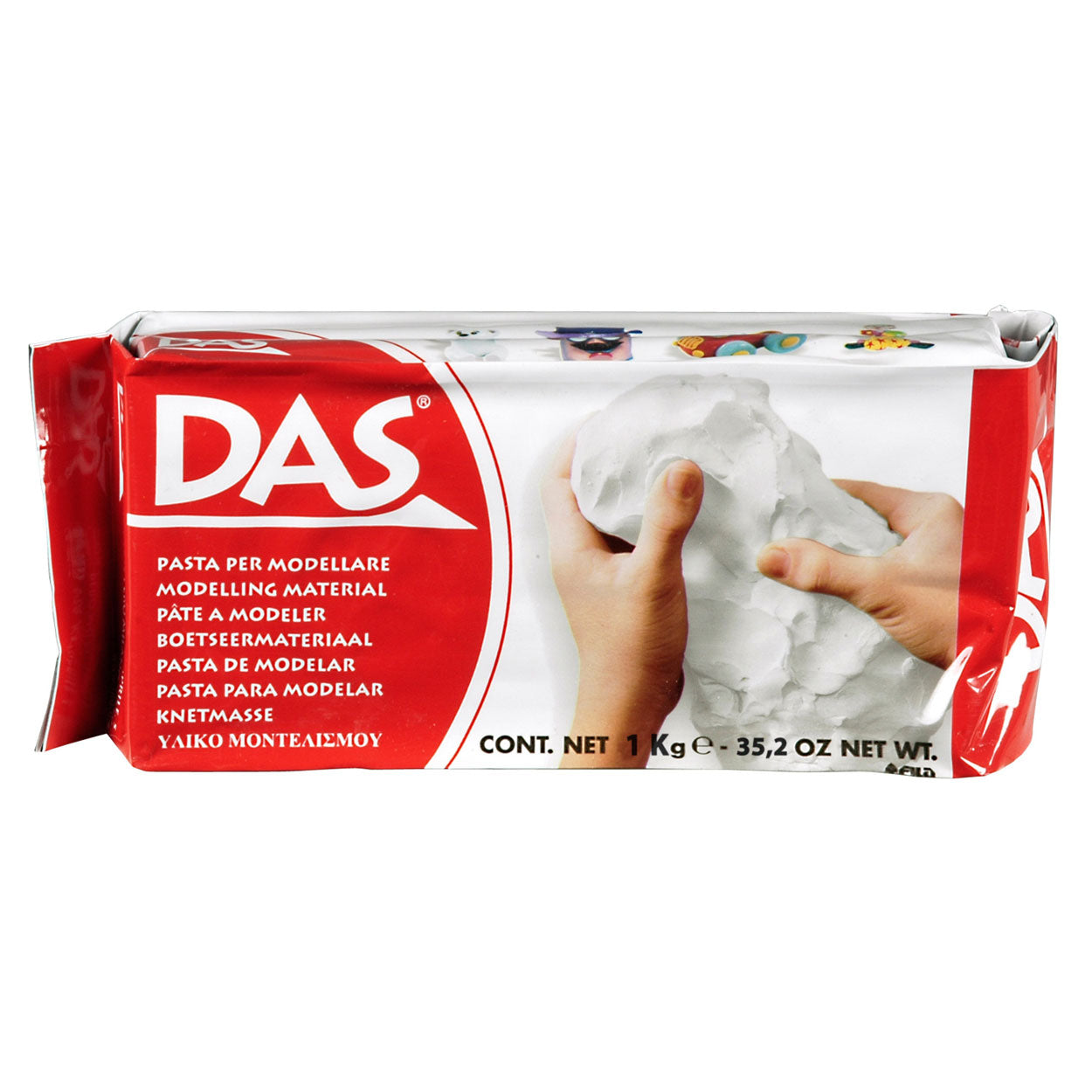 Das klei wit 1 kg