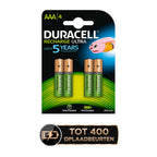 Duracell batterij recharge ultra 4 aaa 4 stuks