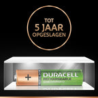 Duracell batterij recharge ultra 4 aaa 4 stuks