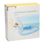 Opblaasbaar waterdier lama met zonnebril