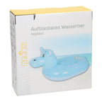 Opblaasbaar waterdier nijlpaard, 155cm