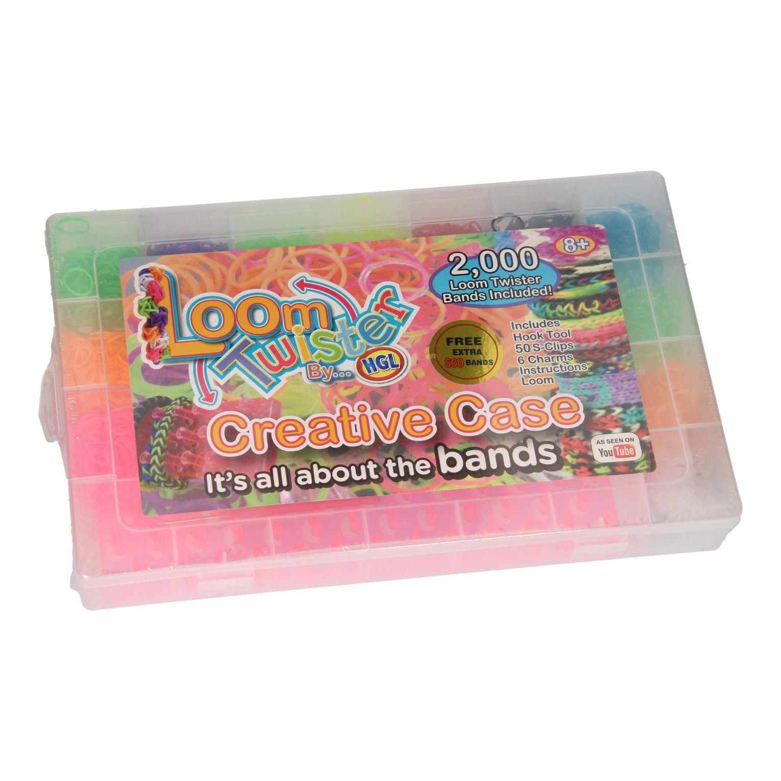 loom twister in opbergbox, 2500dlg.