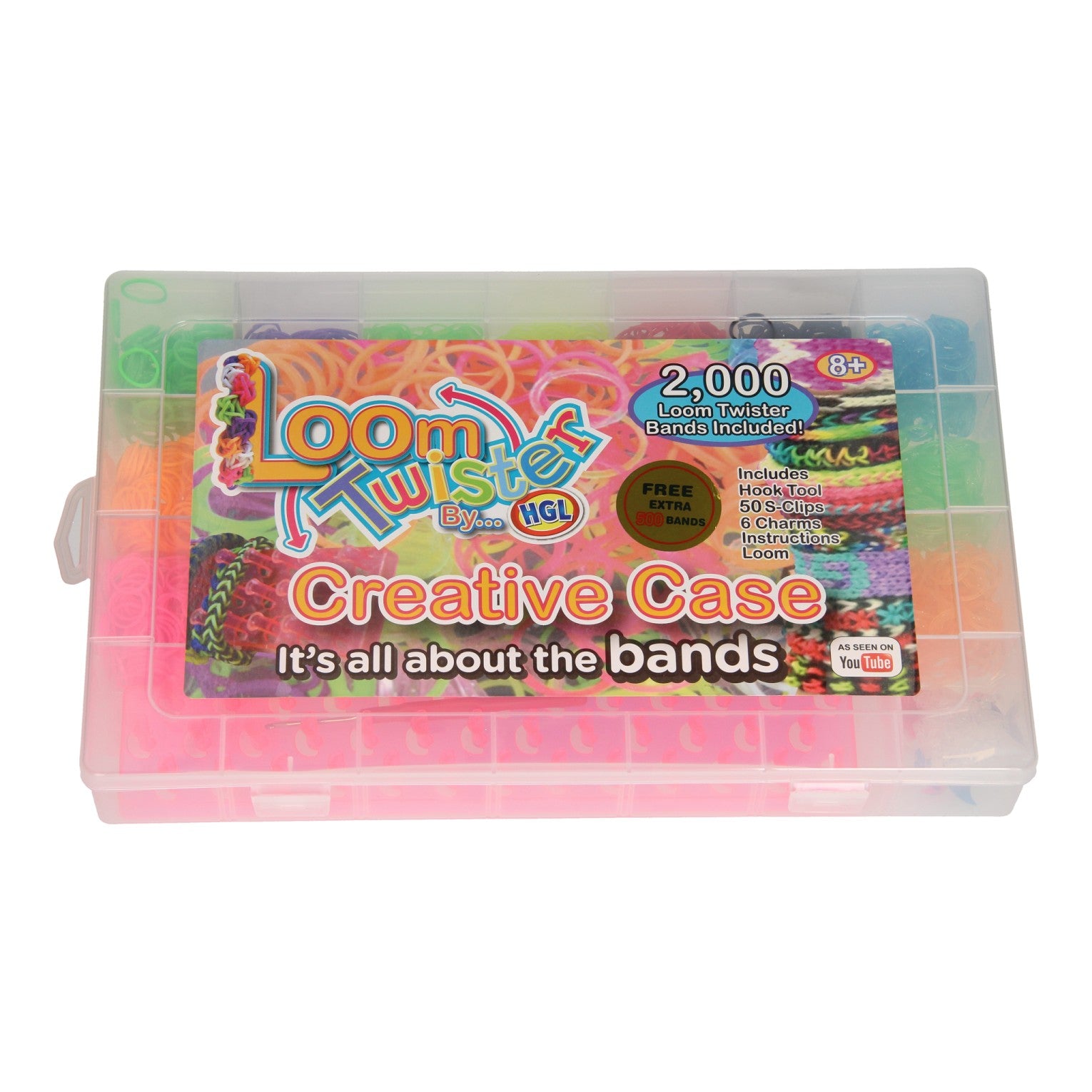 loom twister in opbergbox, 2500dlg.