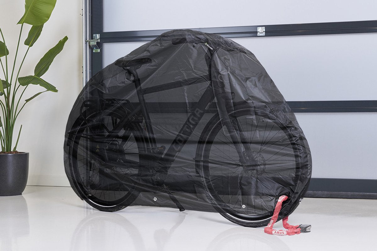 DS COVERS Metz fietshoes buiten – waterdicht – uv-bestendig – beschermhoes voor fiets – zwart –