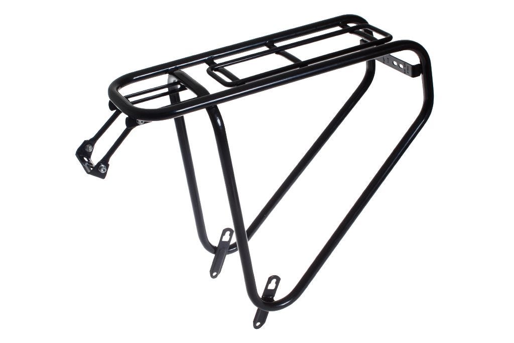 Steco achterdrager 28 inch zwaar v/kinderzitje zwart power safe