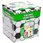 Duckiez kleur je eigen beker voetbal 250 ml | 24 stuks