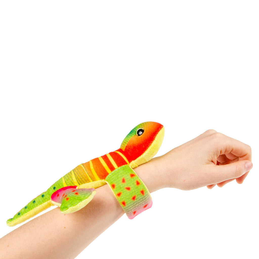 duckiez klaparmband pluche hagedis