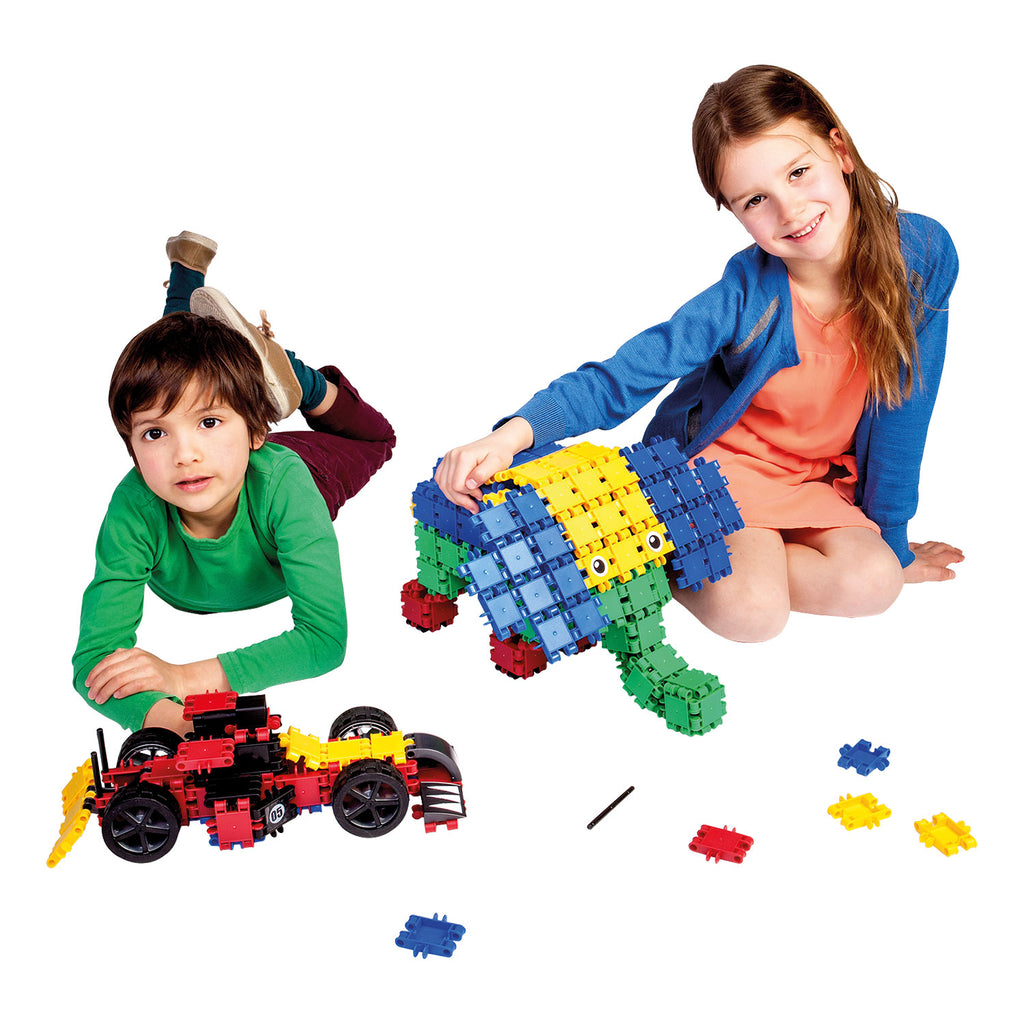 Clics rolbox bouwblokken - bouwset 15in1