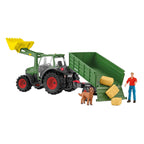 Schleich farm world tractor met aanhanger 42608