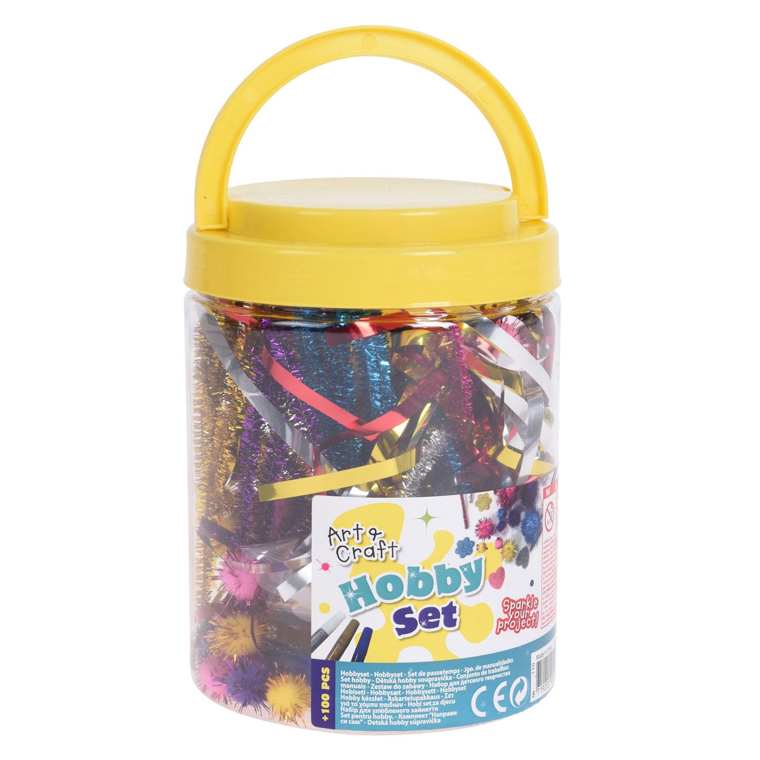 Hobbyset in pot, 100dlg.