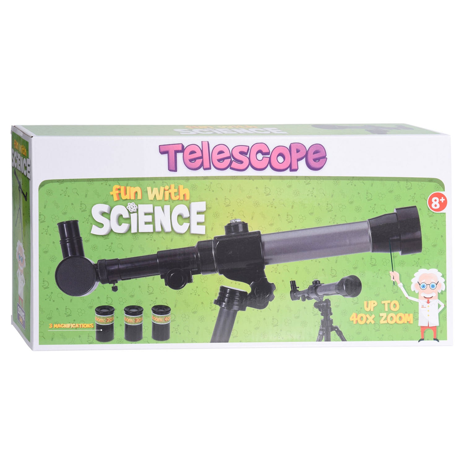 Telescoop op standaard
