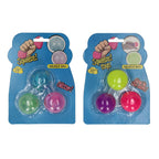 Knijpbal sticky kleur, set van 3