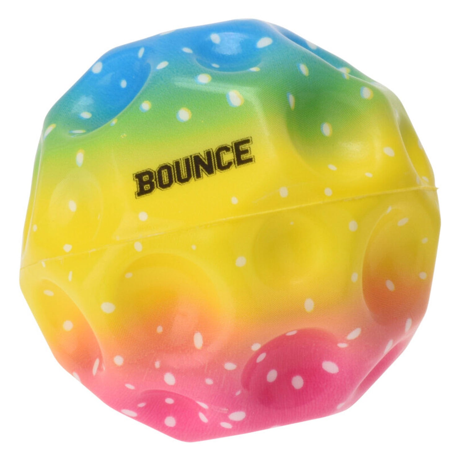 Stuiterbal Regenboog, 7cm