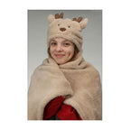 Puch rendier cape