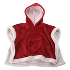 Puch kerstponcho kids