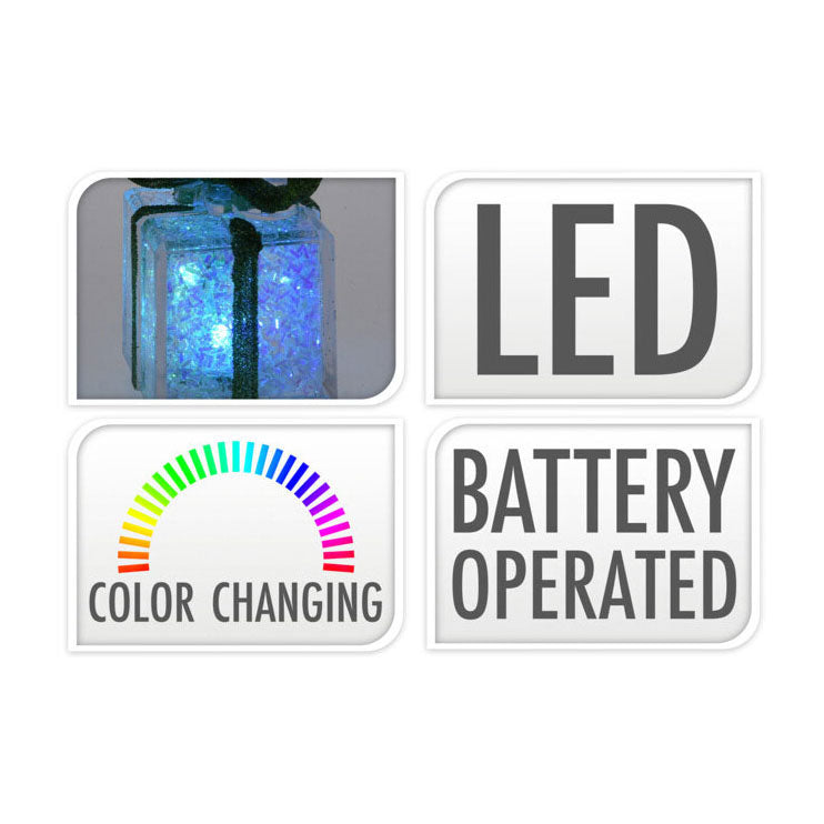 Cadeau met kleurveranderende led | 16 stuks