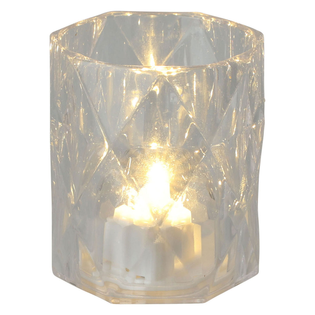 Led theelicht transparant, 12st.