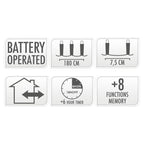 Home styling batterijverlichtng 24l warm wit 2mtr