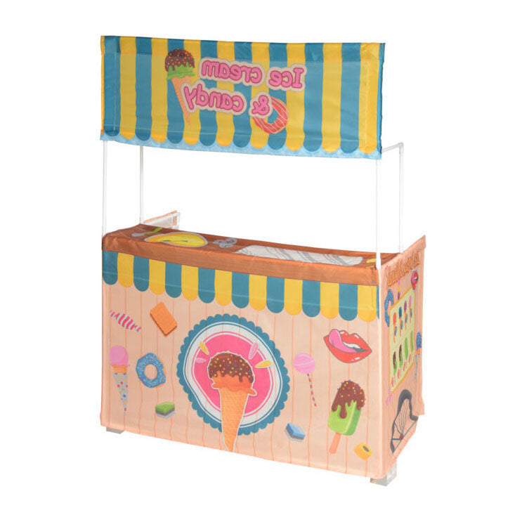 Koopman kinderspeeltent ijskraam winkel, 123cm