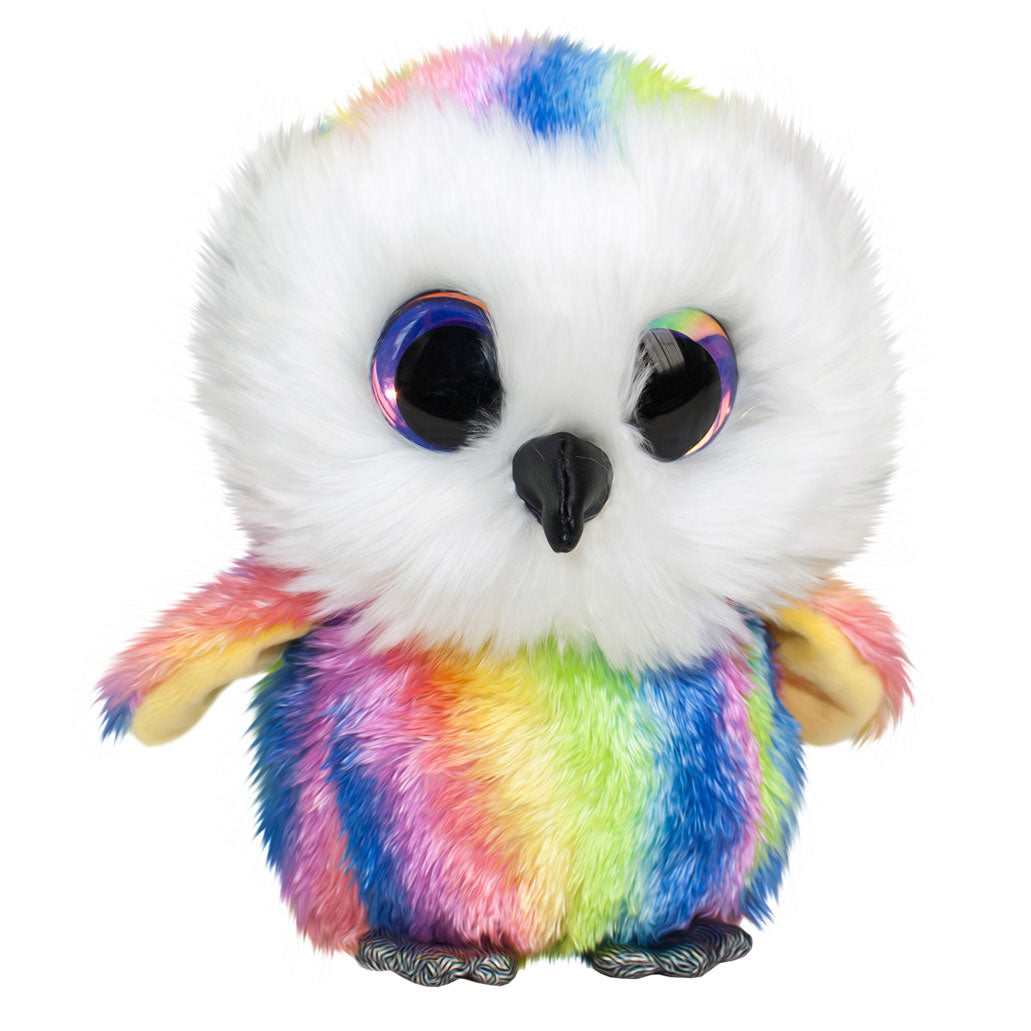 Lumo stars knuffel - uil stripe, 15cm