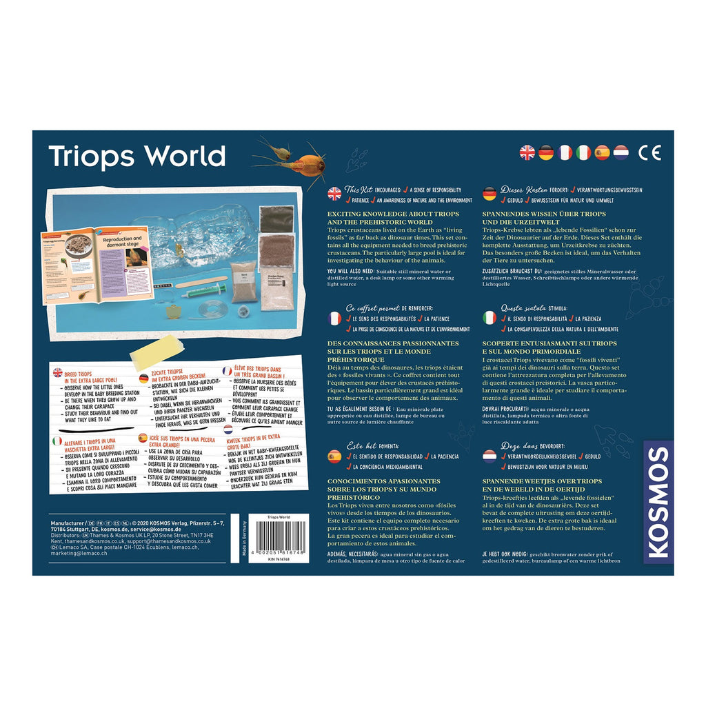 Kosmos wereld van de triops