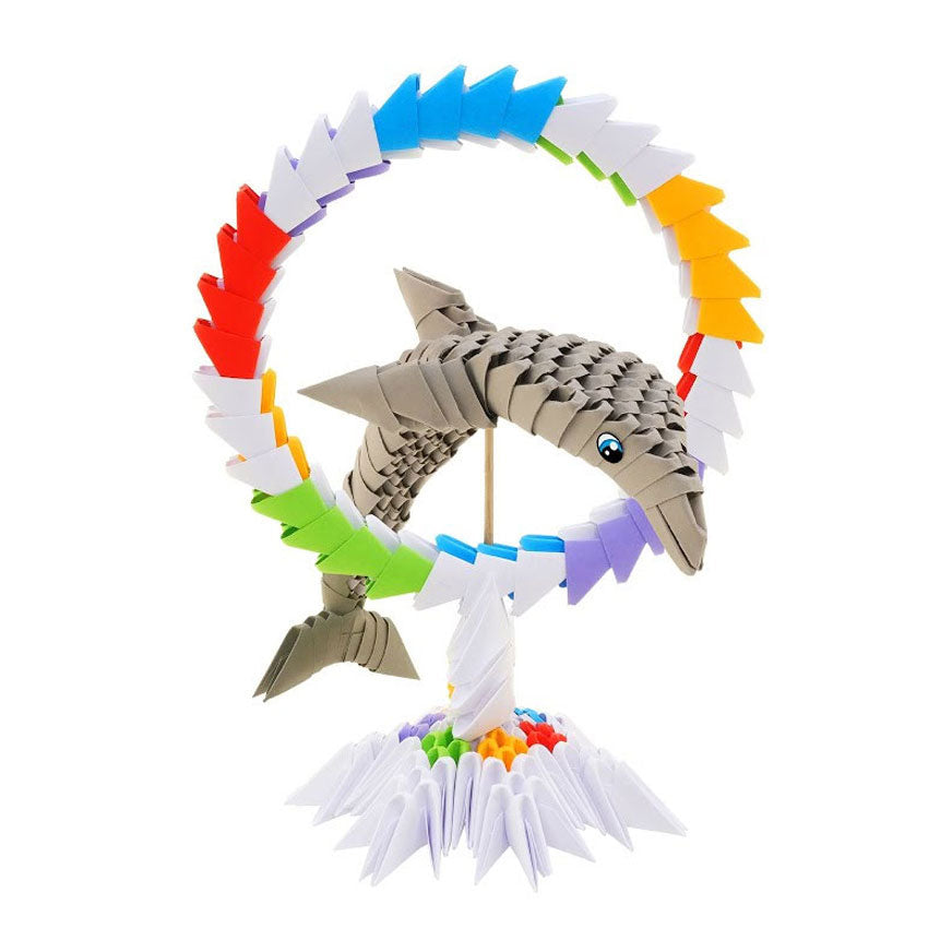 Alexander toys origami 3d - dolfijn, 343dlg.