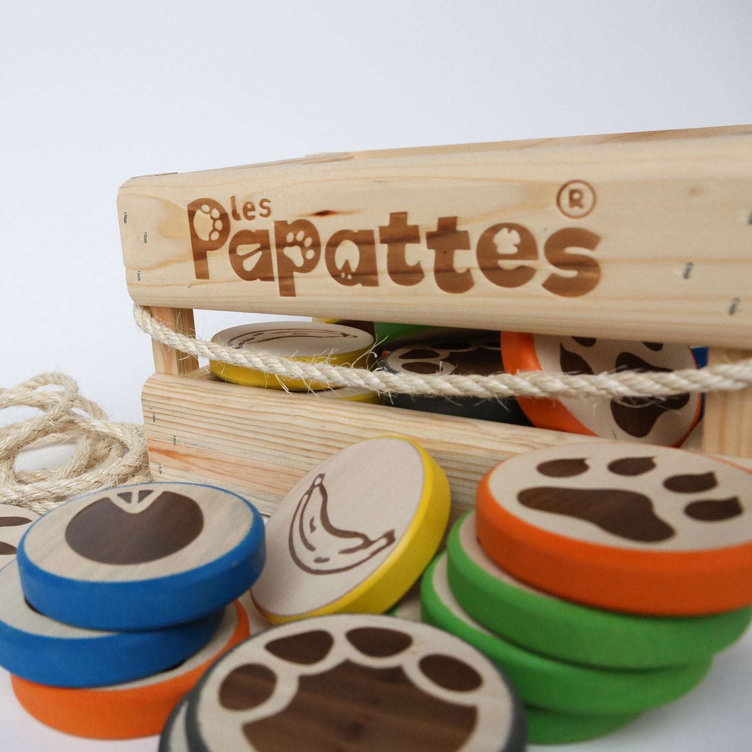 Selecta houten buitenspel les papattes