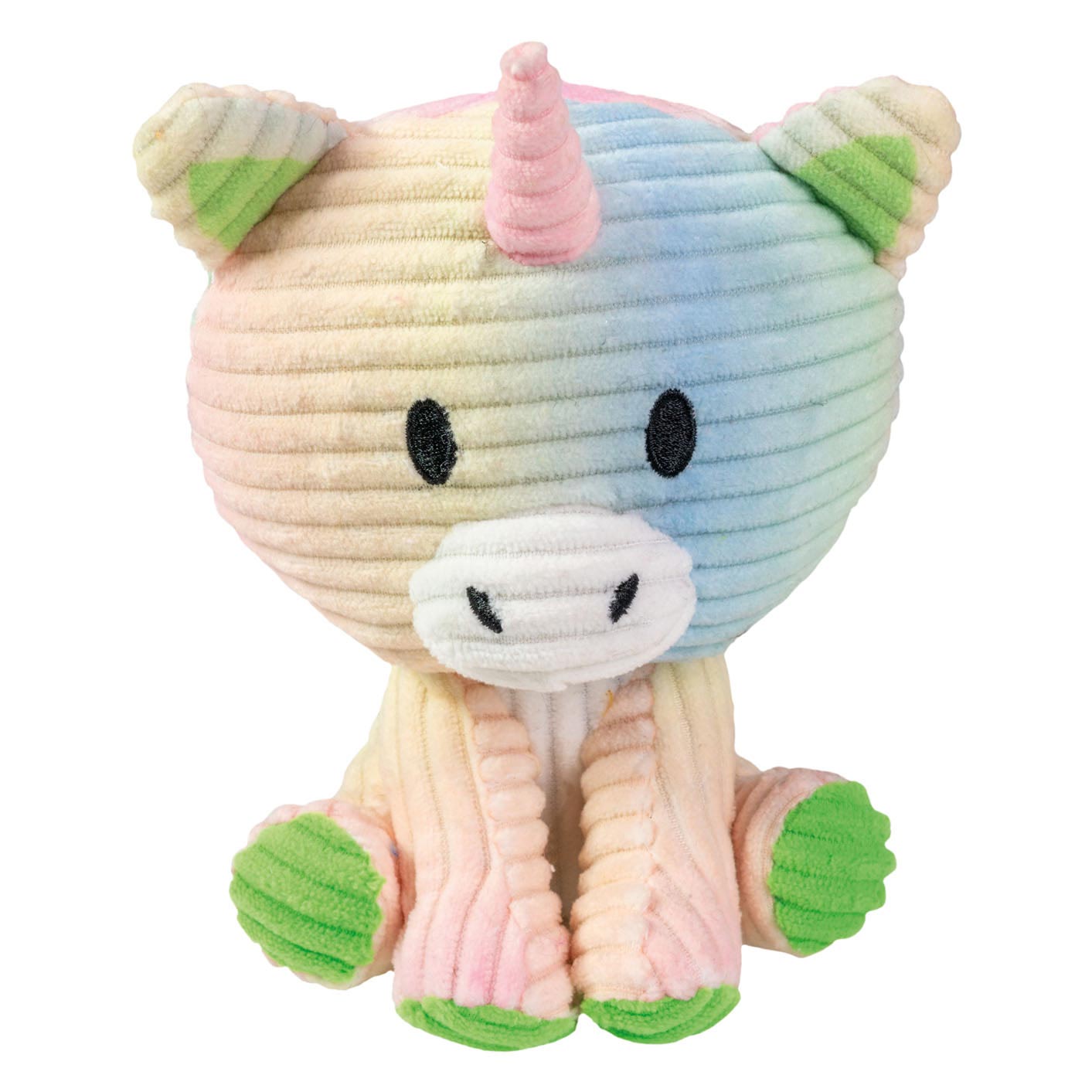 Lumo stars knuffel velvet - eenhoorn rainbow, 15cm