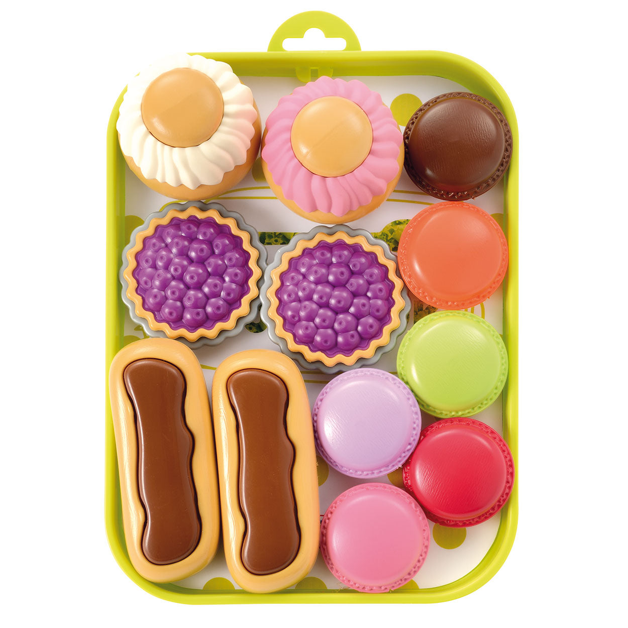 Ecoffier ecoiffier dienblad met koekjes