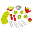 Écoiffier ecoiffier 100% chef servies set in tas