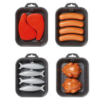Ecoffier ecoiffier 100% chef dienblad met vlees of vis